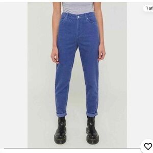 💙 BDG Urban Outfitters Blue Corduroy Mom‎ Pants 💙